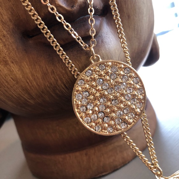 3 tiered unique conversation necklace - Picture 3 of 7